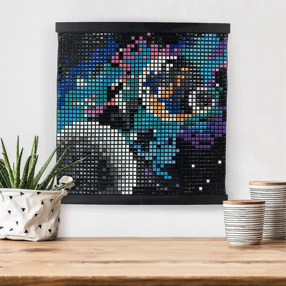 Perler Snappix No-Iron Fuse Bead Craft Kit for Kids, 12" x 12", Multicolor 2203 Piece