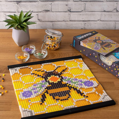Perler Snappix No-Iron Fuse Bead Craft Kit for Kids, 12" x 12", Multicolor 2203 Piece