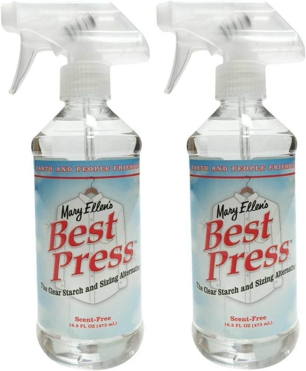 Mary Ellen Products Mary Ellen's Best Press Clear Starch Alternative, Peaches and Cream, 16-Ounce