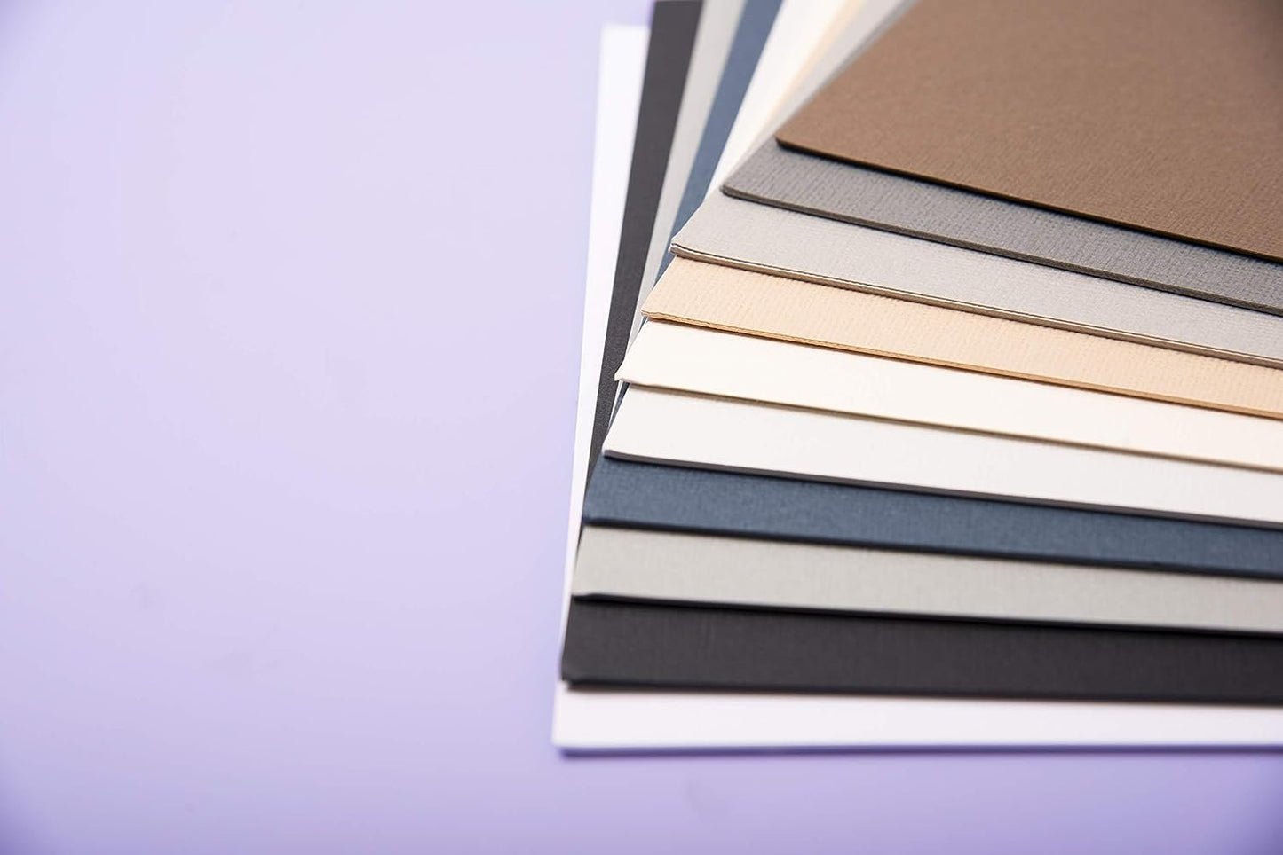 Sizzix Surfacez-Making Essential Cardstock Sheets 60PK (10 Colours Neutrals), Multicolour, 8 1/4" x 11 5/8"