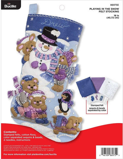 Bucilla 86975E Felt Stocking KIT