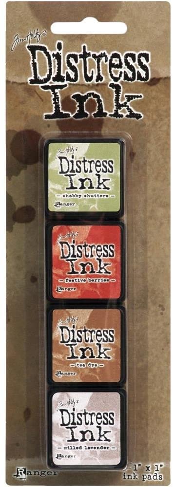 Ranger Tim Holtz Distress Mini Ink Pad Kits - #10, #11 and #12 Bundle