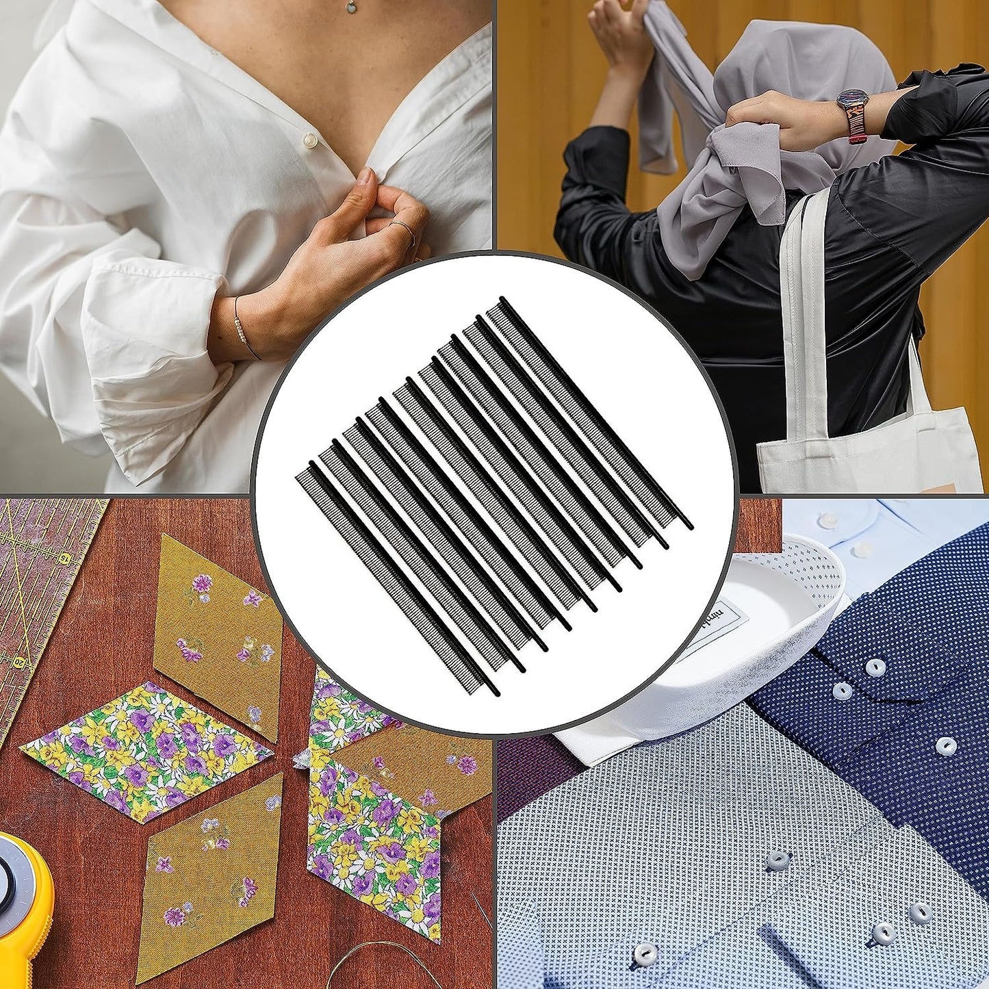 MicroStitch- 11173 4.4mm Micro Stitch Fastener Refills, Black 1,200/Pkg