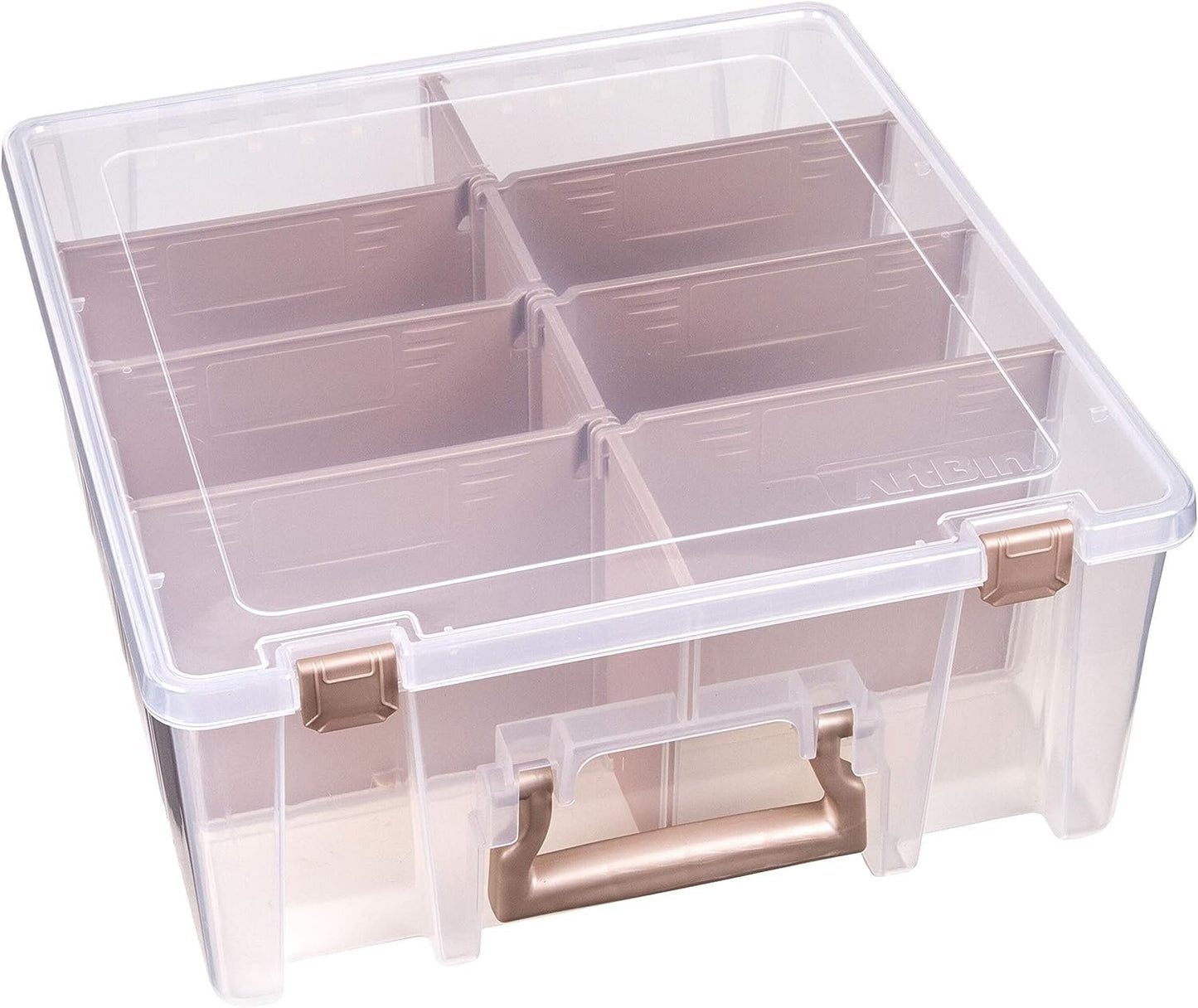 ArtBin Art Bin 0365500 Super Satchel Double Deep, Portable Art & Craft Organizer with Handle