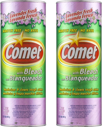 Comet, Lavender Fresh with Bleach 21 Ounce