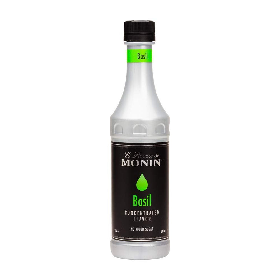 Monin Basil Flavor Concentrate 375ml Bottle