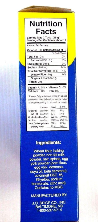 J.O. Soft Crab Batter 10 OZ