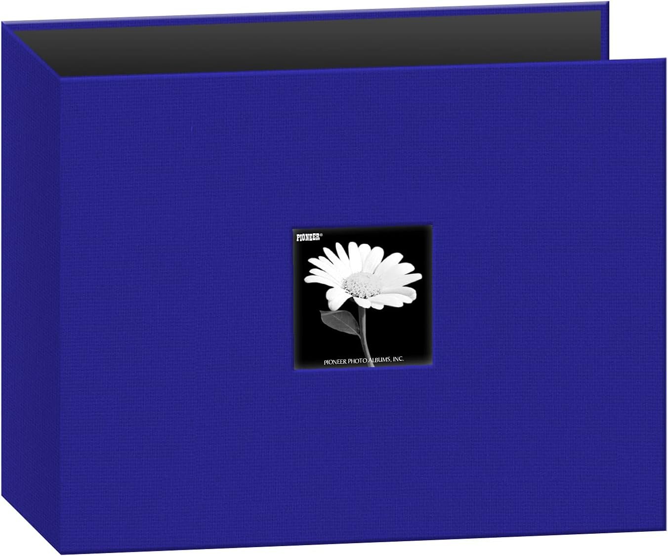 Pioneer Photo Albums 12x12 Fabric Frame 3-Ring Binder Scrapbook, Apple Red