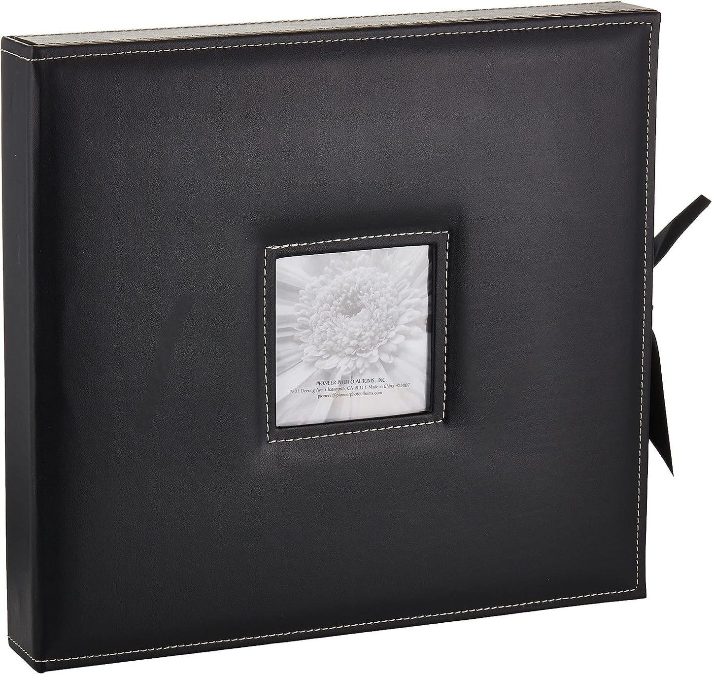 Pioneer Albums Sewn Leatherette D Ring Scrapbook Box 13 inch x 14.5 inch