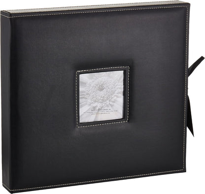 Pioneer Albums Sewn Leatherette D Ring Scrapbook Box 13 inch x 14.5 inch