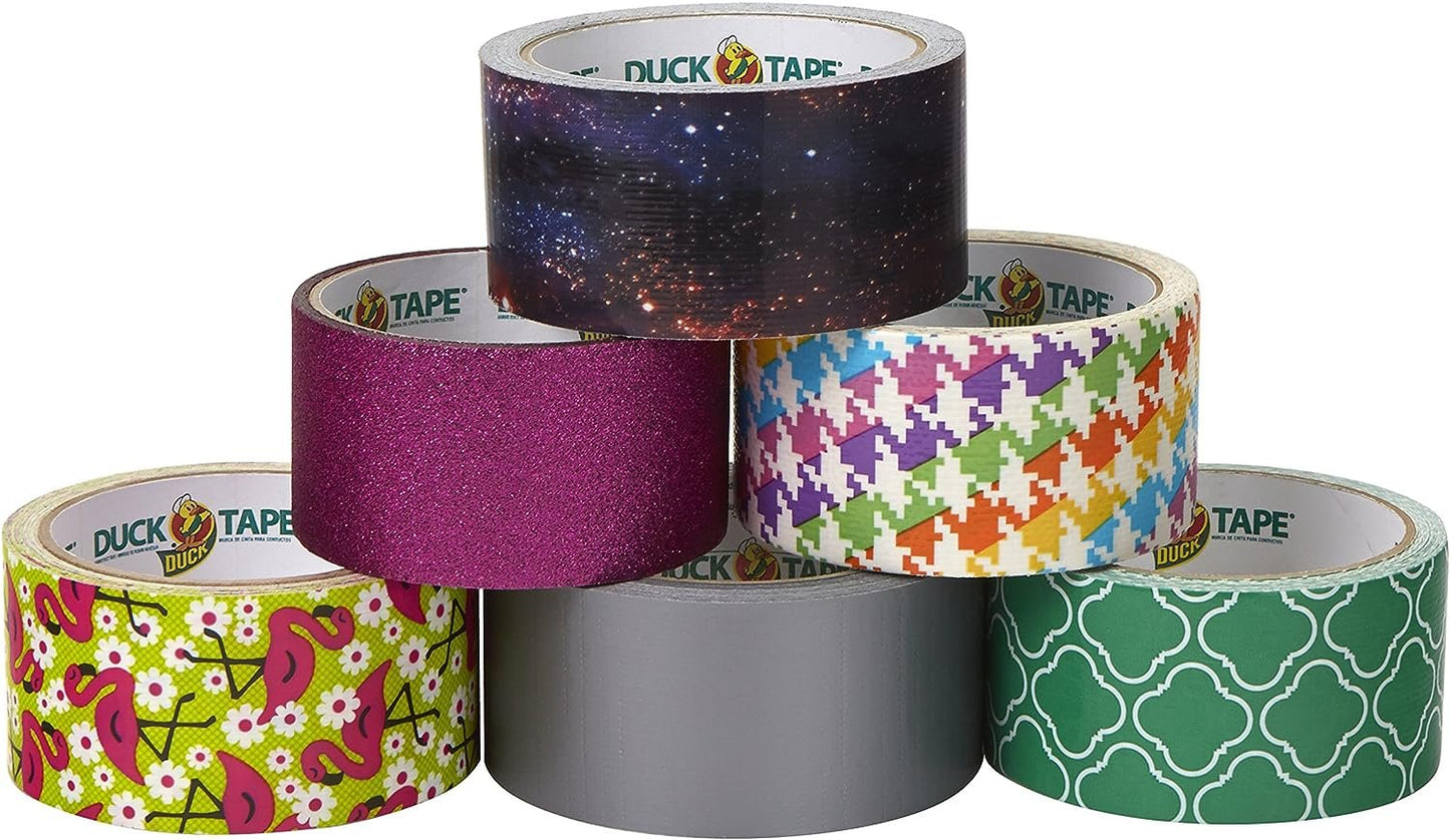 Duck Brand 283039 Printed Duct Tape Single Roll, Galaxy