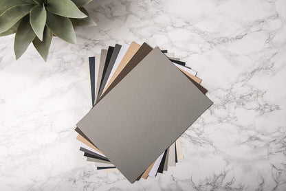 Sizzix Surfacez-Making Essential Cardstock Sheets 60PK (10 Colours Neutrals), Multicolour, 8 1/4" x 11 5/8"