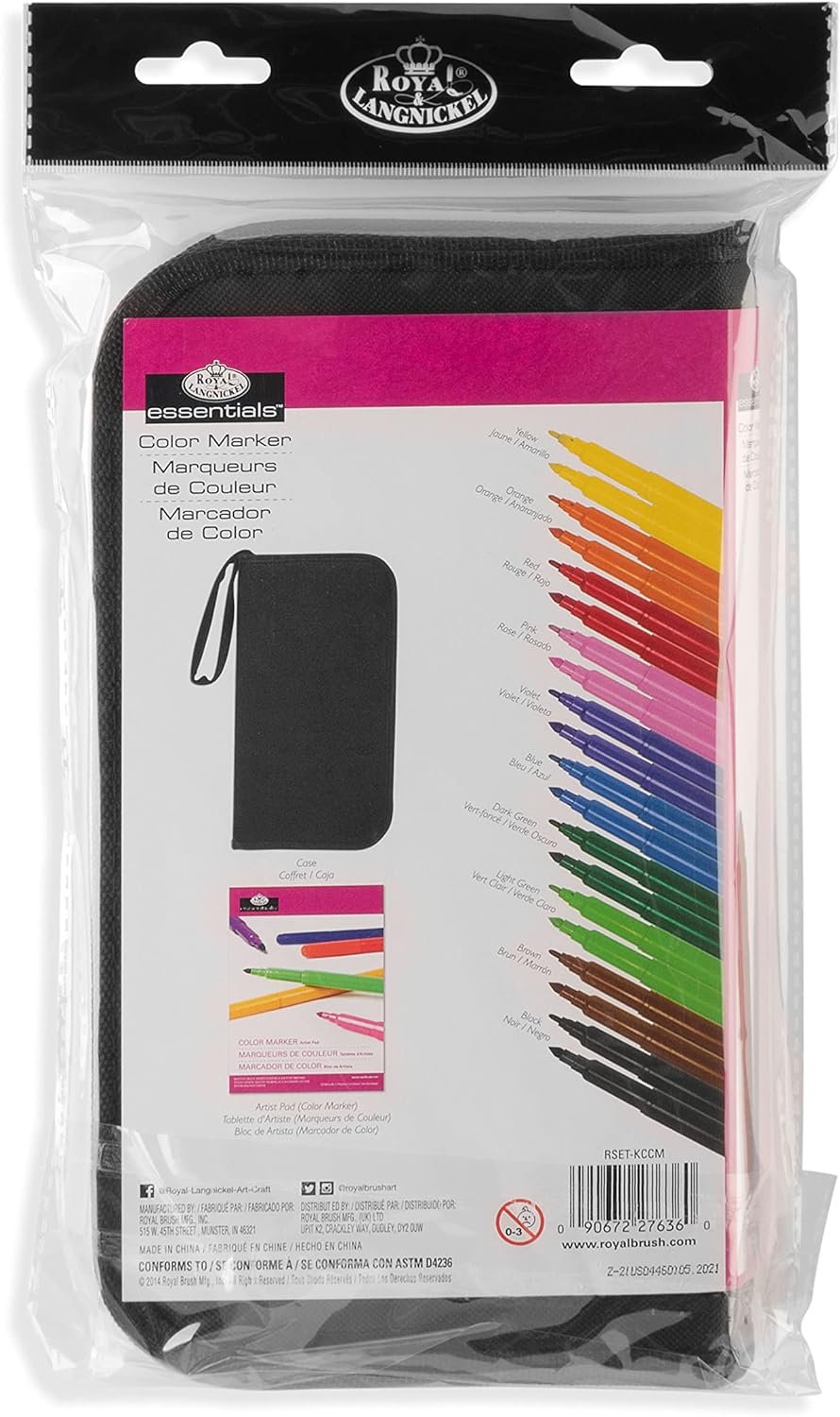 Royal & Langnickel Soft Pastel Essentials Keep N' Carry Set (RSET-KCSP)