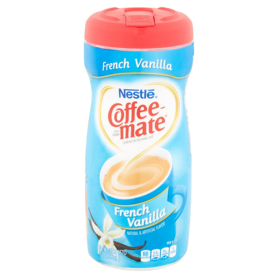 COFFEE-MATE French Vanilla Powder Coffee Creamer 15 oz. Canister (Pack of 2)