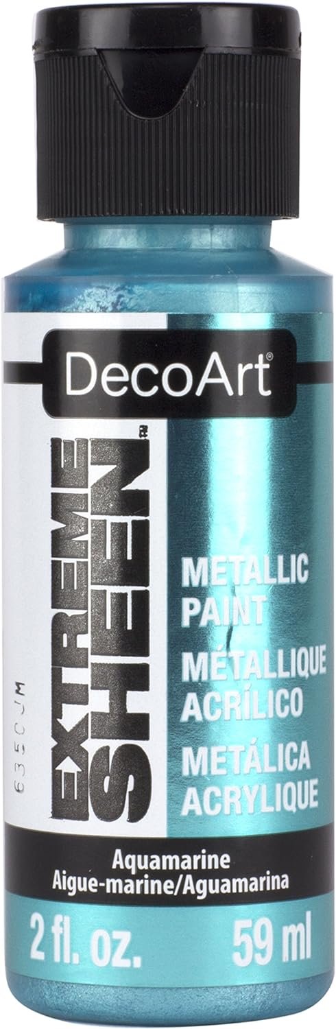 DecoArt 2 Ounce, Vintage Brass Extreme Sheen Paint