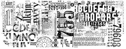 Tim Holtz Idea-Ology Collage Paper Rolls - Entomology, Botanical and Typeset - Bundle of Three Rolls