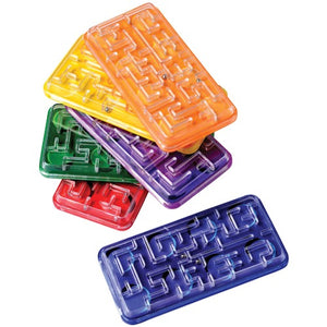 U. S. Toy Block Mania Block Brick Theme Mini Maze Puzzle Games (6)