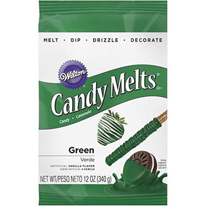 Wilton 1911-421 Candy Melts, 12-Ounce, Vibrant Green