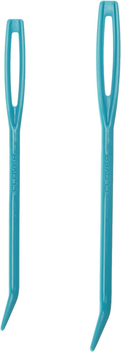 Clover Super Jumbo Tapestry Needle Set, 18-22, Blue
