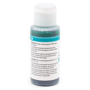 LorAnn Teal Liquid Food Color, 1 ounce squeeze bottle