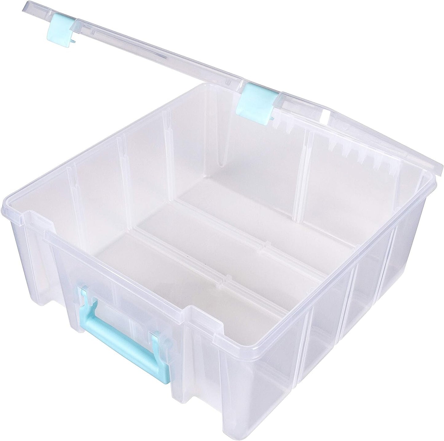 ArtBin Art Bin 0365500 Super Satchel Double Deep, Portable Art & Craft Organizer with Handle