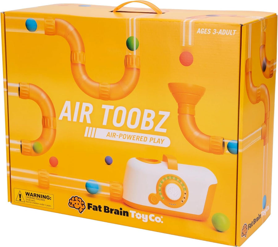 Fat Brain Toys Air Toobz - Air-Powered STEM Building Toy - Kids & Teens