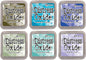 Tim Holtz Distress Oxide Ink Pads - 2018 Release - Cool Tones - 6 Item Set