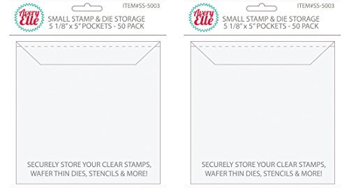 Avery Elle Stamp and Die Small Storage Pockets SS-5003 (Pack of 2)