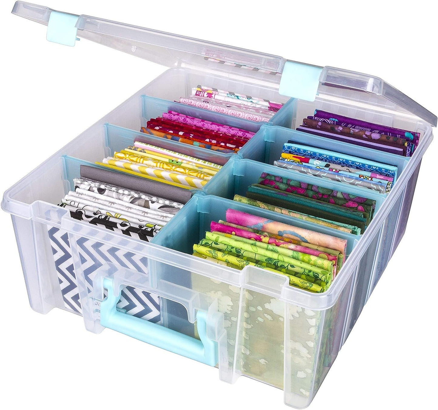 ArtBin Art Bin 0365500 Super Satchel Double Deep, Portable Art & Craft Organizer with Handle