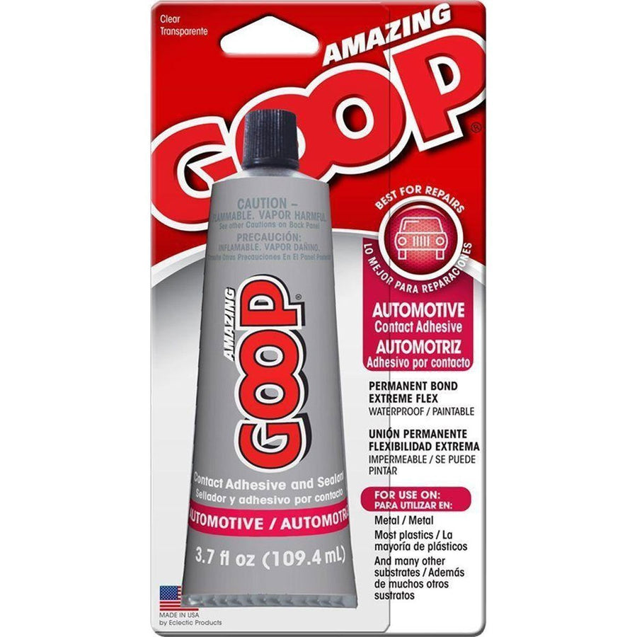 Eclectic Products 160011 Amazing Goop Automotive Glue, 3.7 oz Tube (Pack of 6)