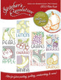 Stitcher's Revolution Iron-On Transfer Pattern for Embroidery, Retro Fruit