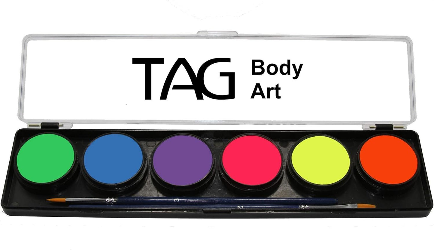 TAG Face & Body Paint - Regular Palette 12 x 10g