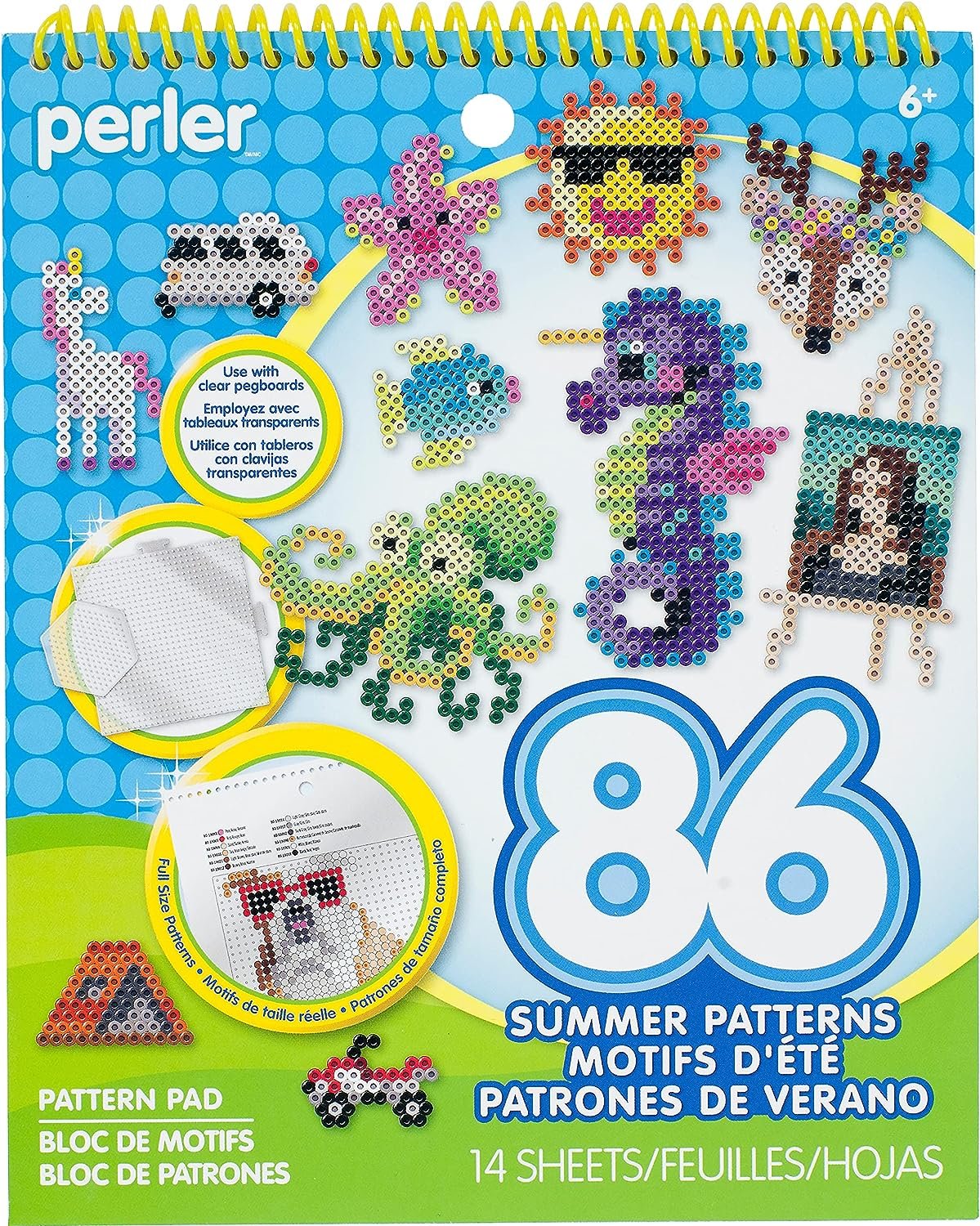 Perler Bead Pattern Pad Crafts