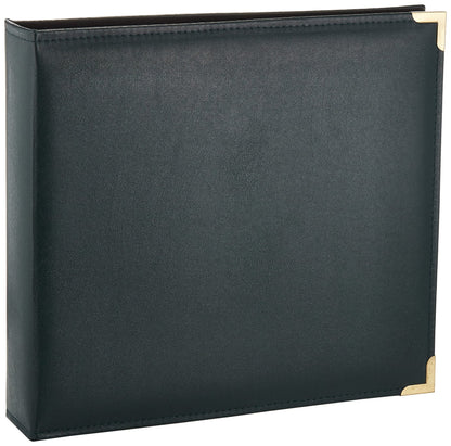 Pioneer Photo Albums Pioneer 3-Ring Sewn Cover Album 12"X12", Hunter Green Oxford
