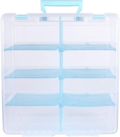 ArtBin Art Bin 0365500 Super Satchel Double Deep, Portable Art & Craft Organizer with Handle