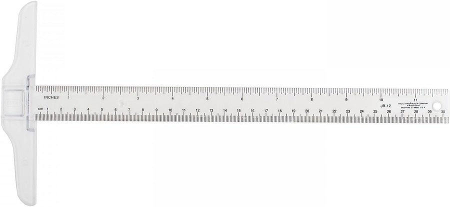 Westcott ‎JR-12 Small Plastic T-Square for Drawing, DIY, Crafts, 12In/30cm