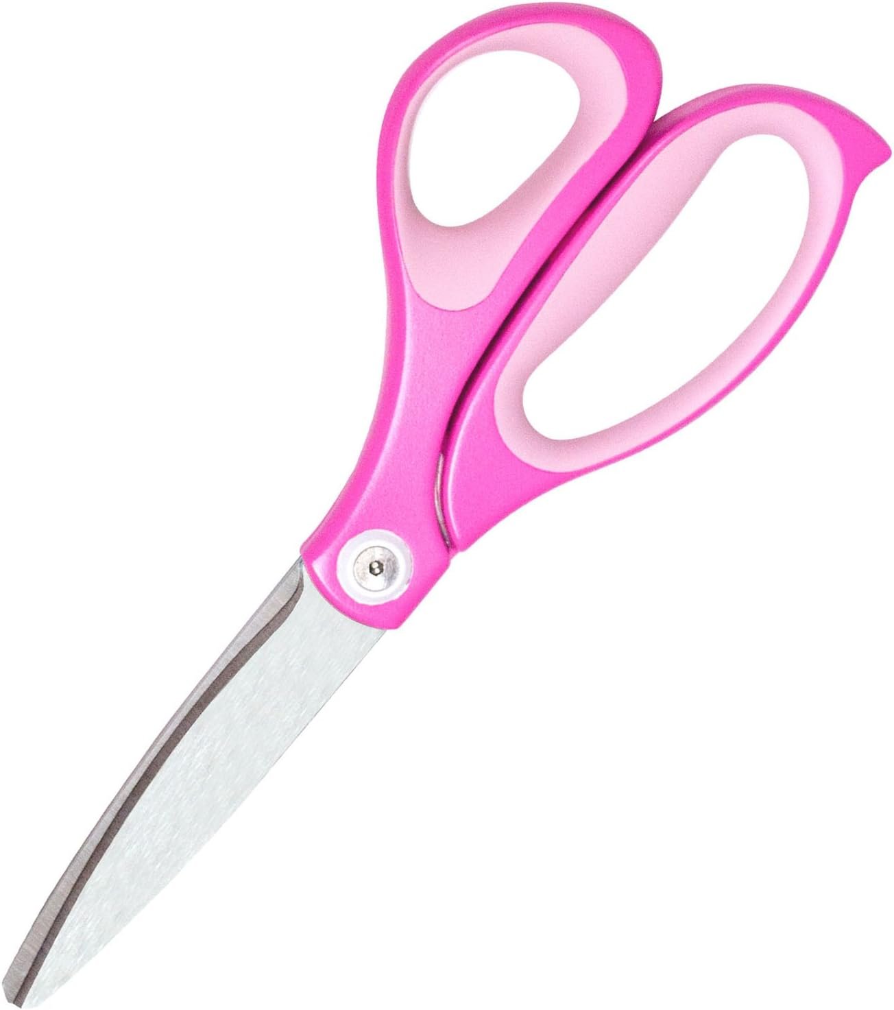Plus Fit Cut Curve Scissors, Large, Pink (35061)