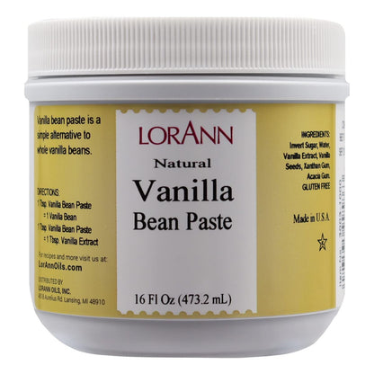 LorAnn Natural Vanilla Bean Paste, 16 ounce
