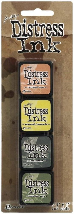 Ranger Tim Holtz Distress Mini Ink Pad Kits - #10, #11 and #12 Bundle