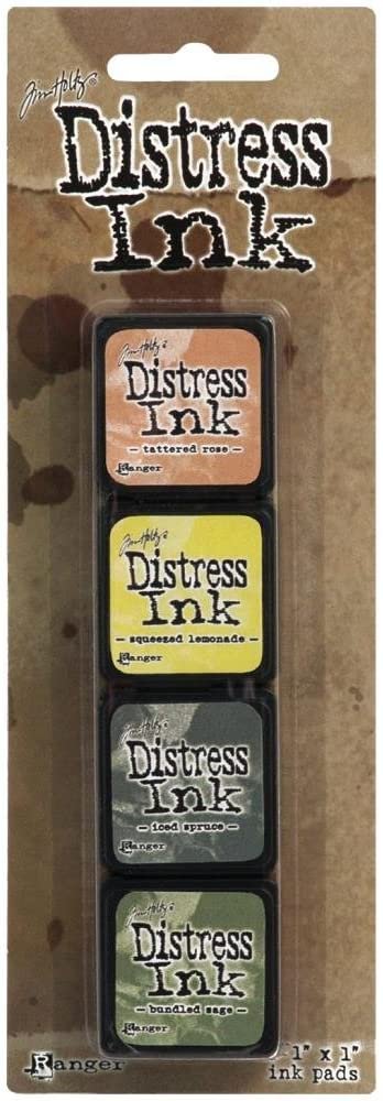 Ranger Tim Holtz Distress Mini Ink Pad Kits - #10, #11 and #12 Bundle