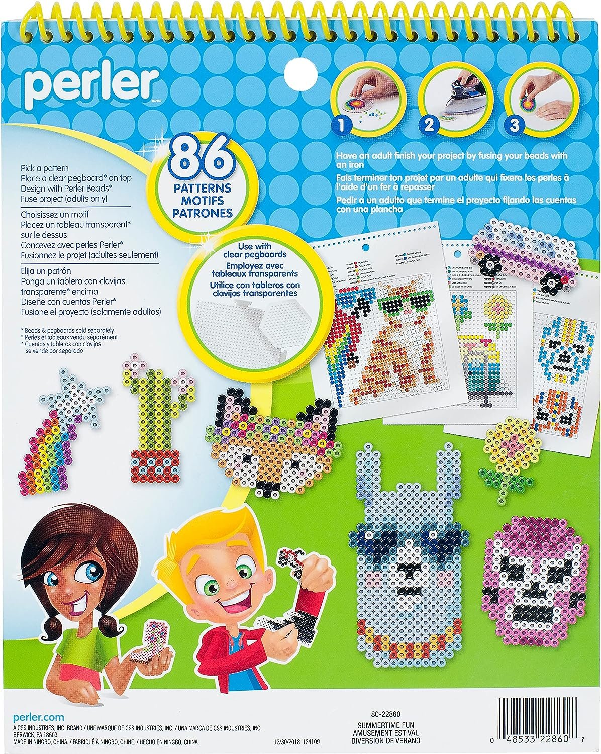 Perler Bead Pattern Pad Crafts