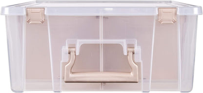 ArtBin Art Bin 0365500 Super Satchel Double Deep, Portable Art & Craft Organizer with Handle