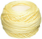 DMC 116 12-3823 Pearl Cotton Thread Balls, Ultra Pale Yellow, Size 12