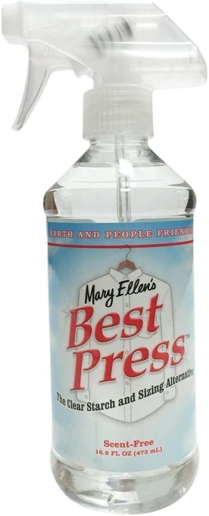 Mary Ellen Products Mary Ellen's Best Press Clear Starch Alternative, Peaches and Cream, 16-Ounce