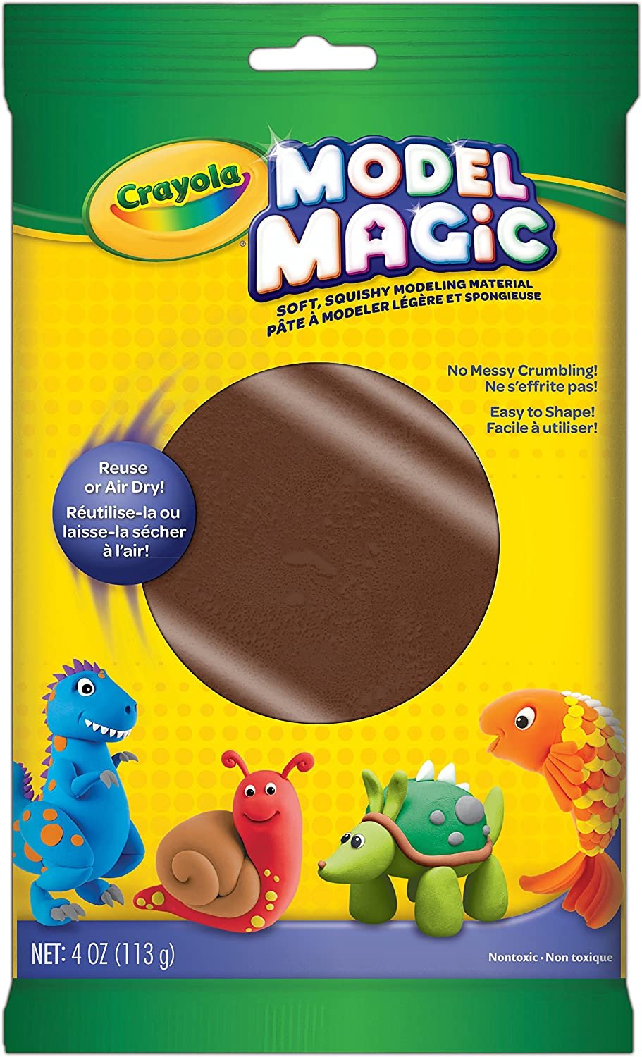 CRAYOLA LLC MODEL MAGIC 4 OZ EARTH TONE (Set of 12)