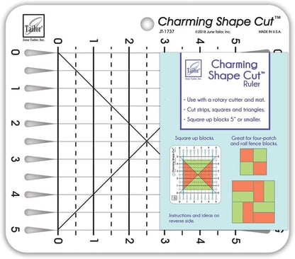 June Tailor Charming Shape Cut Ruler