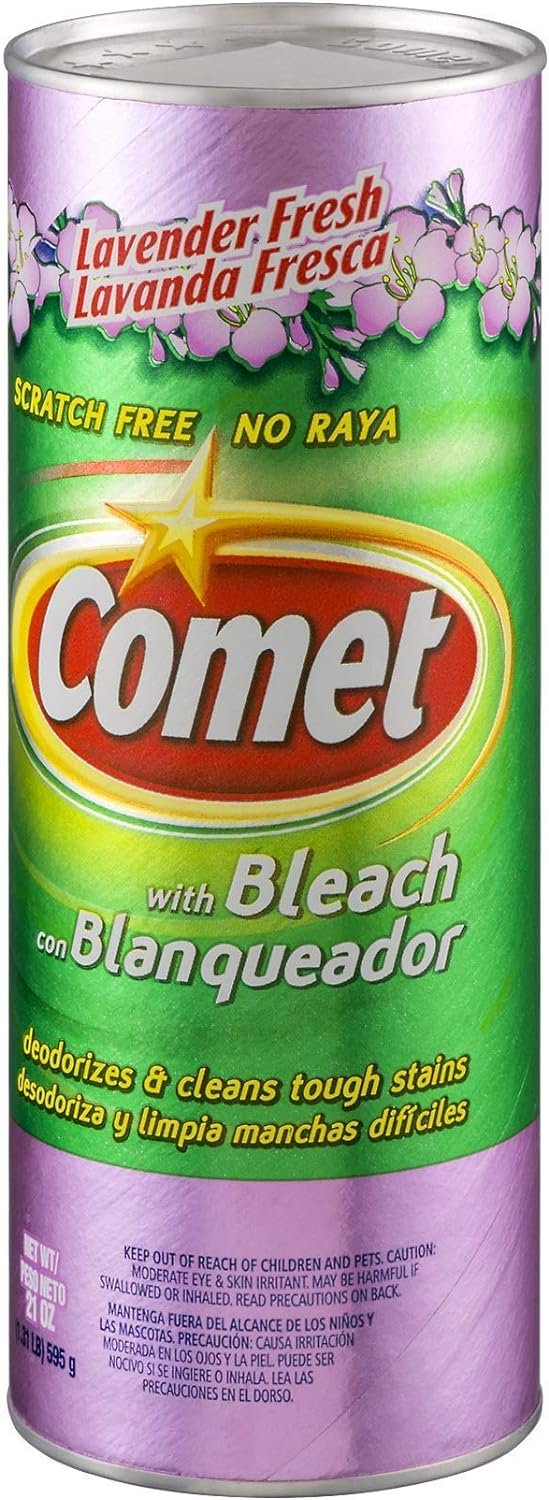 Comet, Lavender Fresh with Bleach 21 Ounce