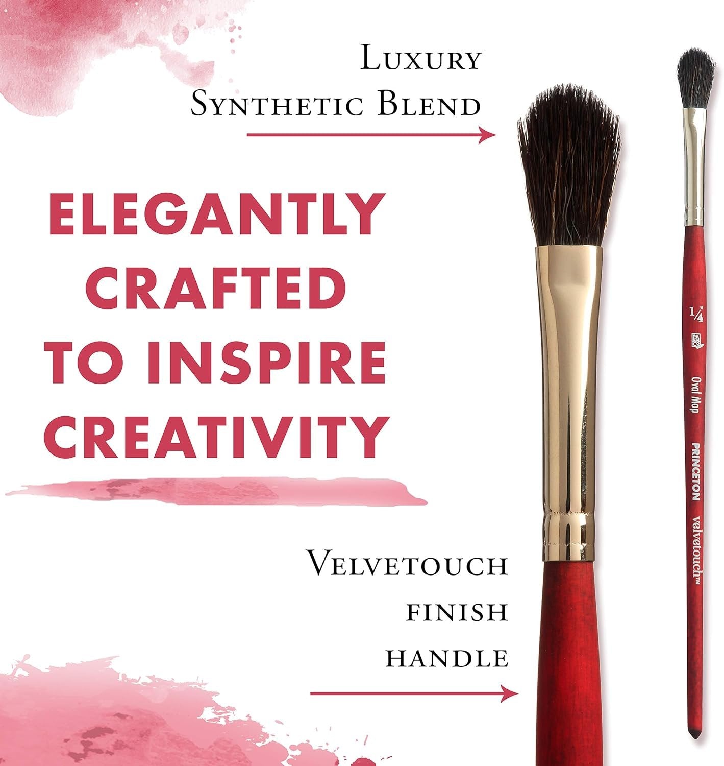 PRINCETON ARTIST BRUSH CO. Oval MOP 1/4"