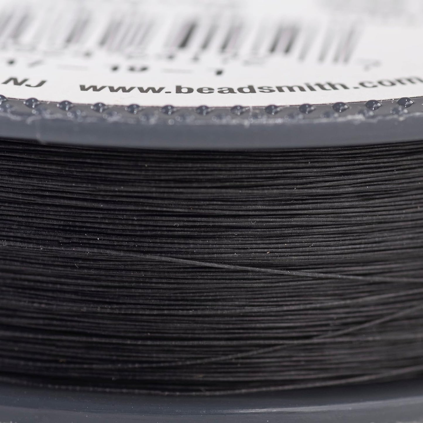The Beadsmith Fireline by Berkley – Micro-Fused Braided Thread – 6lb. Test, 006”/.15mm Diameter, 50 Yard Spool, Smoke Grey – Super Strong Stringing Material for Jewelry Making and Bead Weaving