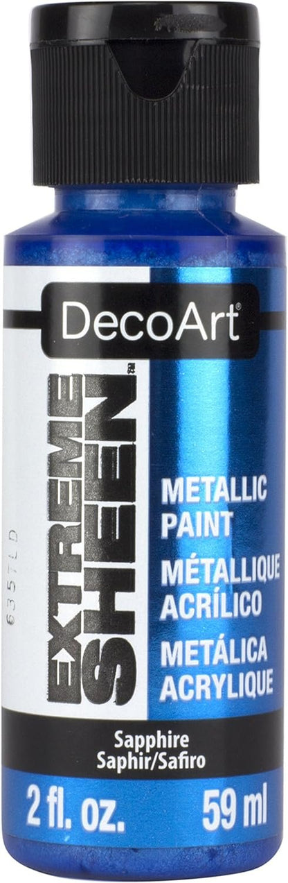 DecoArt 2 Ounce, Vintage Brass Extreme Sheen Paint